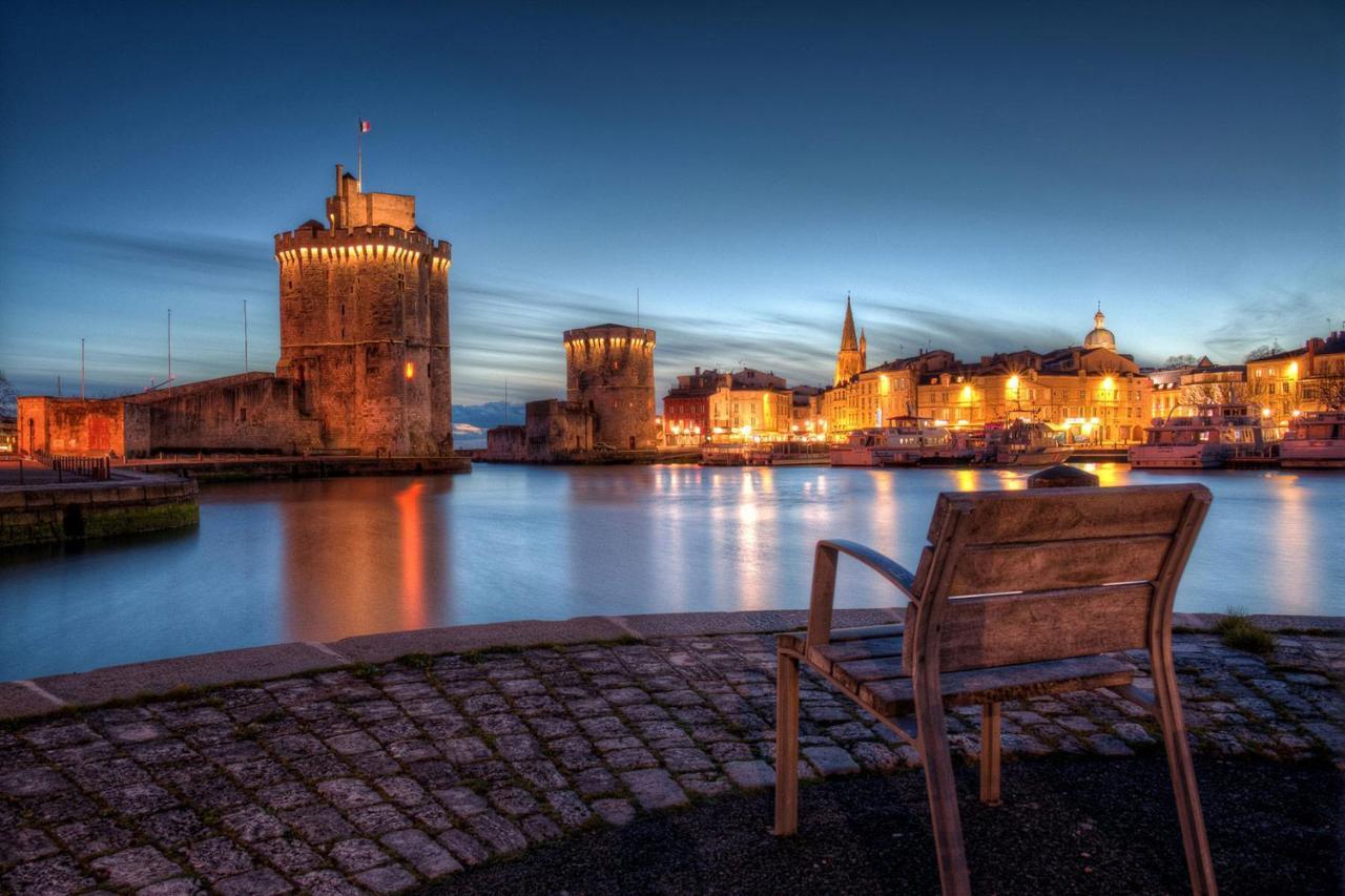 Terra Studio Cosy Et Calme Proche Du Centre Avec Parking Tv Et Wifi La Rochelle  Luaran gambar